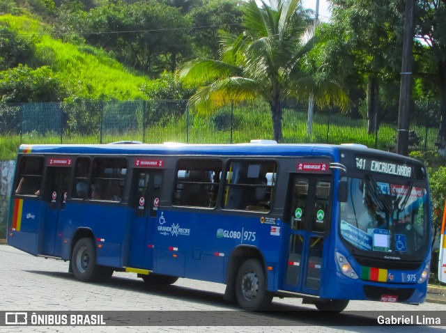 Transportadora Globo 975 na cidade de Recife, Pernambuco, Brasil, por Gabriel Lima. ID da foto: 6936494.