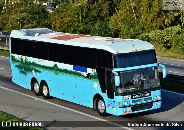 Paranaense Turismo 2814 na cidade de Santa Isabel, São Paulo, Brasil, por Rudnei Aparecido da Silva. ID da foto: 6938429.