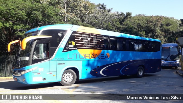 Litorânea Transportes Coletivos 5682 na cidade de São Paulo, São Paulo, Brasil, por Marcus Vinicius Lara Silva. ID da foto: 6936956.