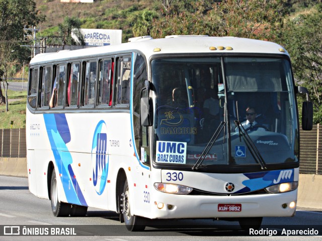 JM Turismo 330 na cidade de Aparecida, São Paulo, Brasil, por Rodrigo  Aparecido. Número da foto: #6937948.