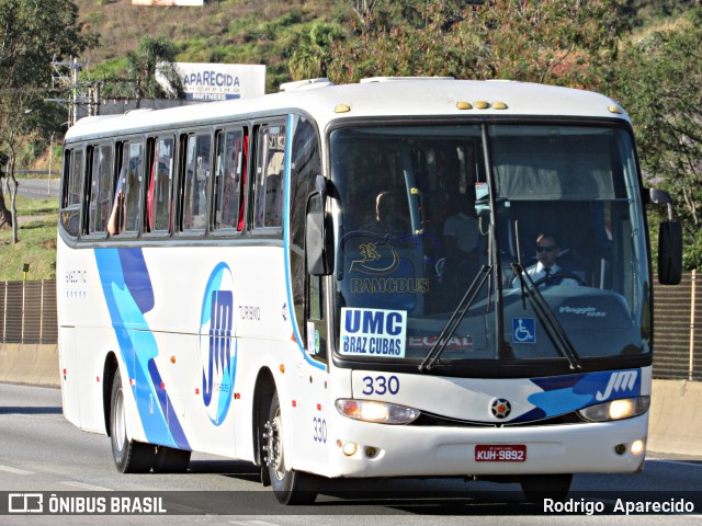 JM Turismo 330 na cidade de Aparecida, São Paulo, Brasil, por Rodrigo  Aparecido. ID da foto: 6937948.