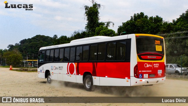 Auto Viação Alpha A48016 na cidade de Duque de Caxias, Rio de Janeiro, Brasil, por Lucas Diniz. Número da foto: #6937835.
