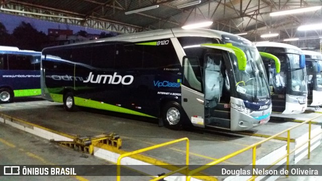 Jumbo Turismo 8120 na cidade de São Paulo, São Paulo, Brasil, por Douglas Nelson de Oliveira. ID da foto: 6987195.