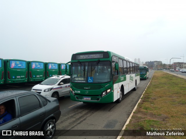OT Trans - Ótima Salvador Transportes 21136 na cidade de Salvador, Bahia, Brasil, por Matheus Zeferino. Número da foto: #6989383.