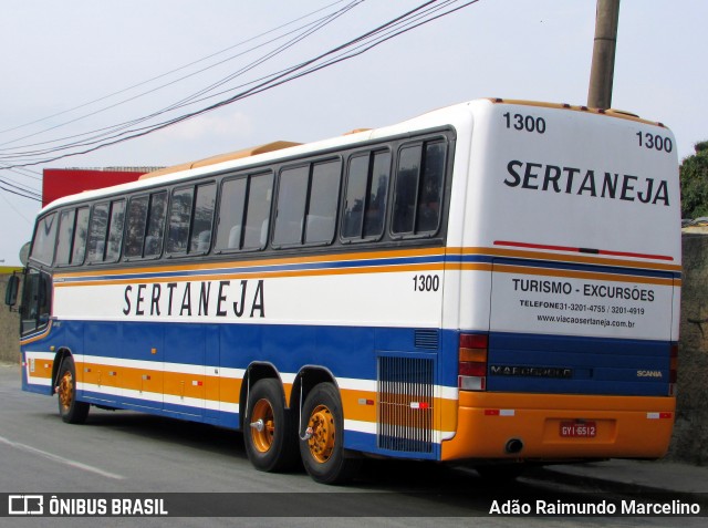 Viação Sertaneja 1300 na cidade de Belo Horizonte, Minas Gerais, Brasil, por Adão Raimundo Marcelino. Número da foto: #6989658.
