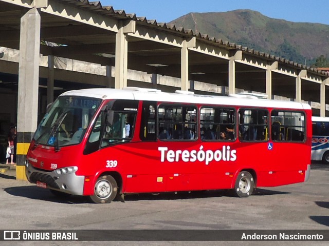 Viação Dedo de Deus 339 na cidade de Teresópolis, Rio de Janeiro, Brasil, por Anderson Nascimento . Número da foto: #6990168.