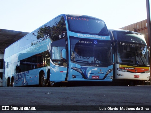 Transnorte - Transporte e Turismo Norte de Minas 88100 na cidade de Belo Horizonte, Minas Gerais, Brasil, por Luiz Otavio Matheus da Silva. ID da foto: 6988893.