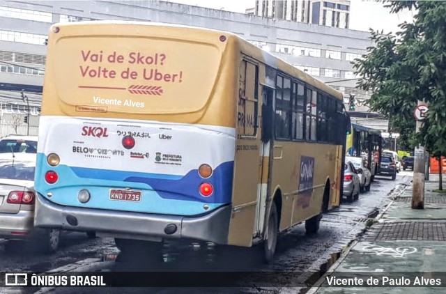 BRS Turismo FOLIÔNIBUS 2019 - 21 na cidade de Belo Horizonte, Minas Gerais, Brasil, por Vicente de Paulo Alves. Número da foto: #6988777.