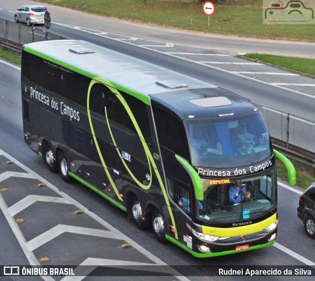Expresso Princesa dos Campos 6201 na cidade de Santa Isabel, São Paulo, Brasil, por Rudnei Aparecido da Silva. Número da foto: #6989808.