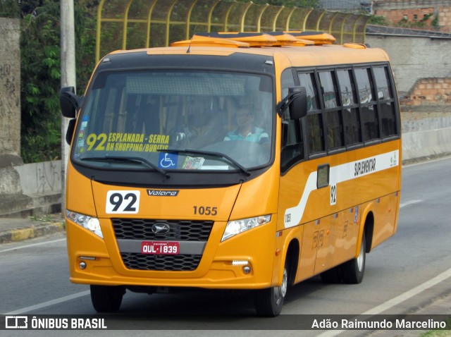 Transporte Suplementar de Belo Horizonte 1055 na cidade de Belo Horizonte, Minas Gerais, Brasil, por Adão Raimundo Marcelino. Número da foto: #6989699.