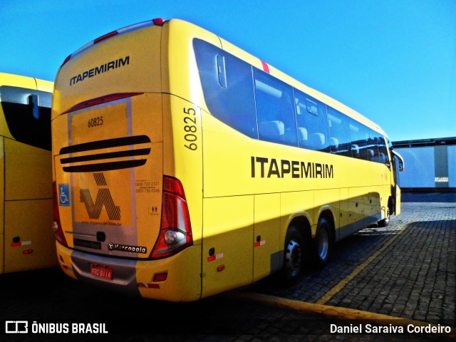 Viação Itapemirim 60825 na cidade de Belo Horizonte, Minas Gerais, Brasil, por Daniel Saraiva Cordeiro. Número da foto: #6987038.