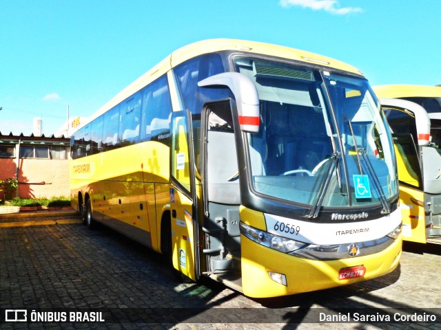 Viação Itapemirim 60559 na cidade de Belo Horizonte, Minas Gerais, Brasil, por Daniel Saraiva Cordeiro. ID da foto: 6987089.