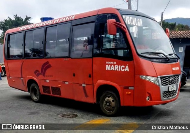 EPT - Empresa Pública de Transportes de Maricá MAR 03.020 na cidade de Maricá, Rio de Janeiro, Brasil, por Cristian Matheus. Número da foto: #6990205.