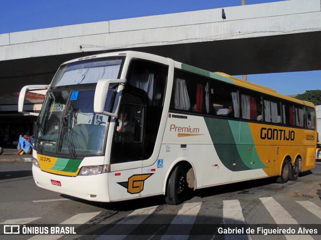 Empresa Gontijo de Transportes 12375 na cidade de Belo Horizonte, Minas Gerais, Brasil, por Gabriel de Figueiredo Alves. Número da foto: #6989645.