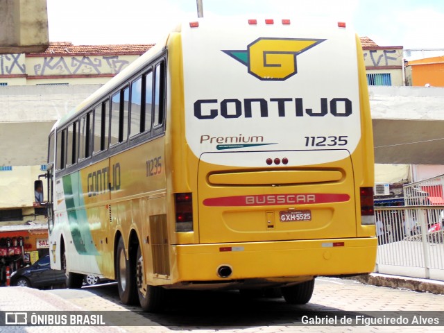 Empresa Gontijo de Transportes 11235 na cidade de Belo Horizonte, Minas Gerais, Brasil, por Gabriel de Figueiredo Alves. ID da foto: 6992612.