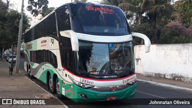 Expressa Turismo 55500 na cidade de Caldas Novas, Goiás, Brasil, por Johnnatan Oliveira. Número da foto: #6990889.