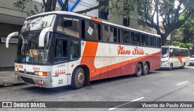 Novo Stillo Turismo 2200 na cidade de Belo Horizonte, Minas Gerais, Brasil, por Vicente de Paulo Alves. ID da foto: 6991892.