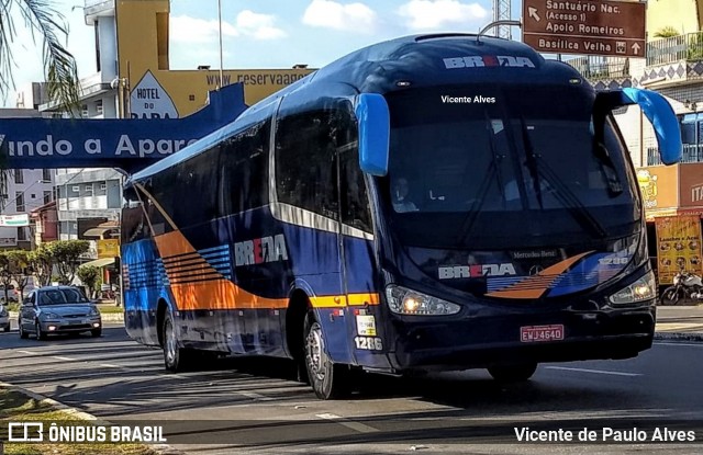 Breda Transportes e Serviços 1286 na cidade de Aparecida, São Paulo, Brasil, por Vicente de Paulo Alves. ID da foto: 6992009.