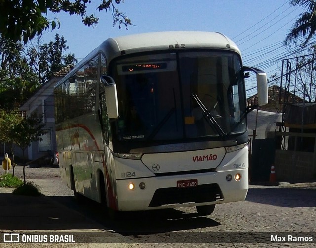 Empresa de Transporte Coletivo Viamão 8124 na cidade de Viamão, Rio Grande do Sul, Brasil, por Max Ramos. ID da foto: 6990299.