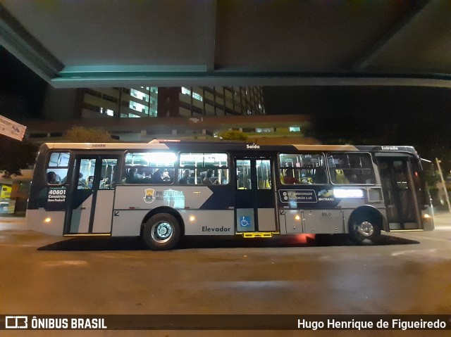 Salvadora Transportes > Transluciana 40801 na cidade de Belo Horizonte, Minas Gerais, Brasil, por Hugo Henrique de Figueiredo. ID da foto: 6990302.