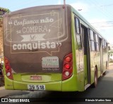TCM - Transportes Coletivos Maranhense 39-518 na cidade de São Luís, Maranhão, Brasil, por Rômulo Martins Serra. Número da foto: #:id.