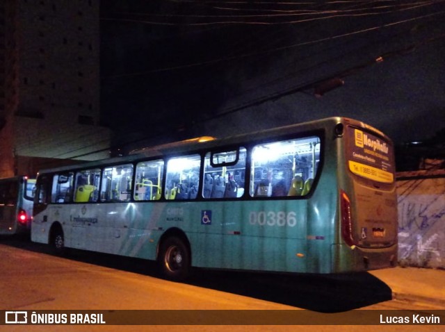 Auto Viação Urubupungá 00386 na cidade de Osasco, São Paulo, Brasil, por Lucas Kevin. Número da foto: #6993579.