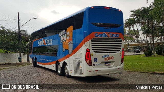 VUSC - Viação União Santa Cruz 4200 na cidade de Joinville, Santa Catarina, Brasil, por Vinicius Petris. Número da foto: #6993498.