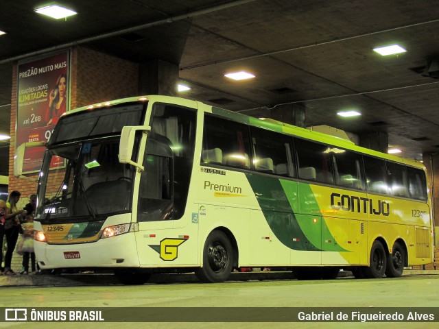 Empresa Gontijo de Transportes 12345 na cidade de Belo Horizonte, Minas Gerais, Brasil, por Gabriel de Figueiredo Alves. ID da foto: 6993990.