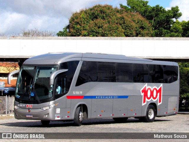 Auto Viação 1001 RJ 108.119 na cidade de Campos dos Goytacazes, Rio de Janeiro, Brasil, por Matheus Souza. Número da foto: #6995121.