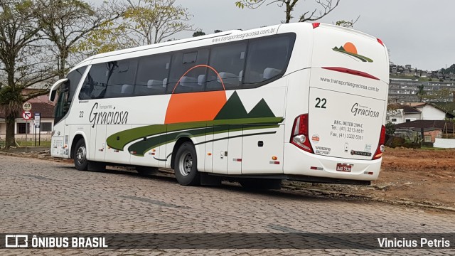 Graciosa Transporte e Turismo Ltda-ME 22 na cidade de Joinville, Santa Catarina, Brasil, por Vinicius Petris. Número da foto: #6993502.