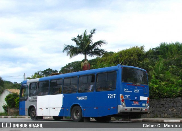 Viação Piracicabana São Roque 7217 na cidade de São Roque, São Paulo, Brasil, por Cleber C.  Moreira. Número da foto: #6994010.