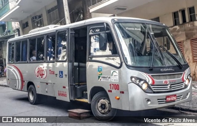 RRE Transportes 1700 na cidade de Belo Horizonte, Minas Gerais, Brasil, por Vicente de Paulo Alves. Número da foto: #6993549.