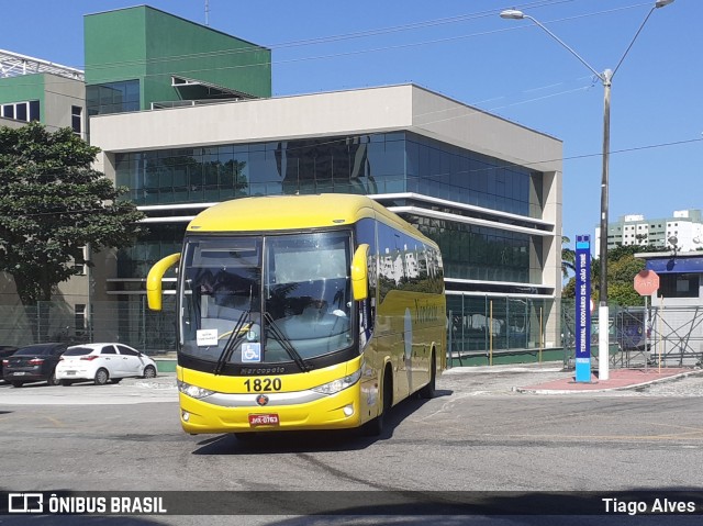 Viação Nordeste 1820 na cidade de Fortaleza, Ceará, Brasil, por Tiago Alves. Número da foto: #6997409.