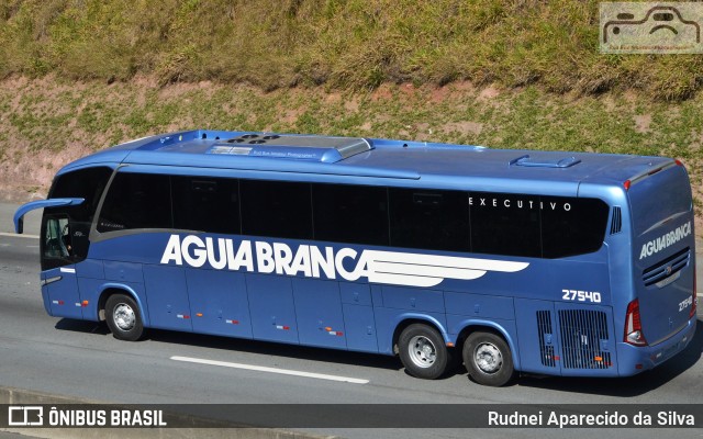 Viação Águia Branca 27540 na cidade de Arujá, São Paulo, Brasil, por Rudnei Aparecido da Silva. ID da foto: 6997926.