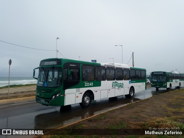 OT Trans - Ótima Salvador Transportes 21143 na cidade de Salvador, Bahia, Brasil, por Matheus Zeferino. ID da foto: 6996183.