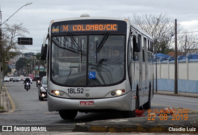 Viação Santo Ângelo 18L52 na cidade de Curitiba, Paraná, Brasil, por Claudio Luiz. ID da foto: 6997049.