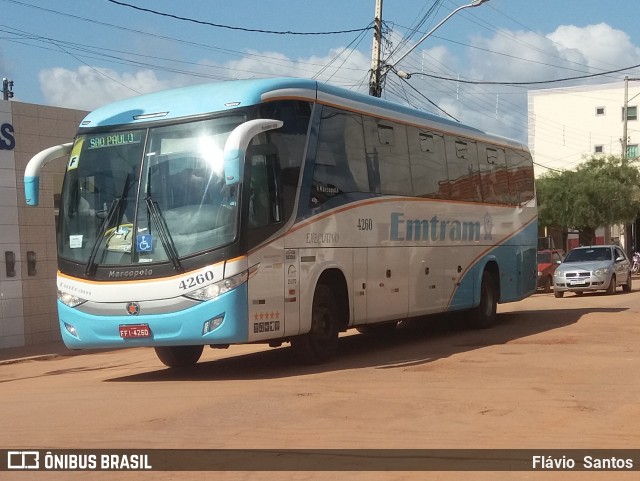 Emtram 4260 na cidade de Barra da Estiva, Bahia, Brasil, por Flávio  Santos. Número da foto: #7000737.