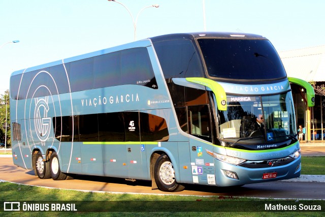 Viação Garcia 8631 na cidade de Maringá, Paraná, Brasil, por Matheus Souza. ID da foto: 6999135.