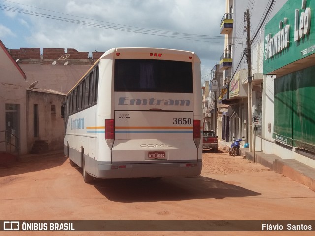 Emtram 3650 na cidade de Barra da Estiva, Bahia, Brasil, por Flávio  Santos. Número da foto: #7000728.