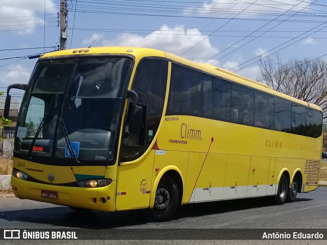 Viação Itapemirim 8649 na cidade de Teresina, Piauí, Brasil, por Eduardo Silva Araújo. ID da foto: 6999736.