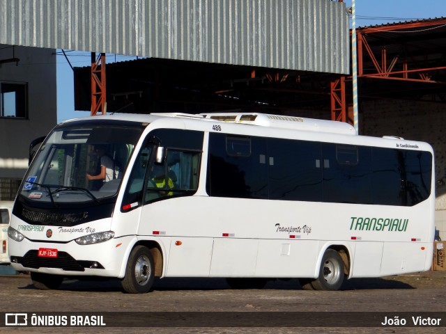 Viação Transpiauí 488 na cidade de Teresina, Piauí, Brasil, por João Victor. ID da foto: 7000235.