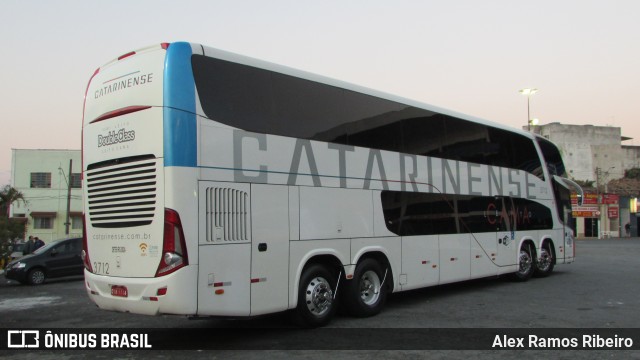 Auto Viação Catarinense 3712 na cidade de Aparecida, São Paulo, Brasil, por Alex Ramos Ribeiro. Número da foto: #7000490.