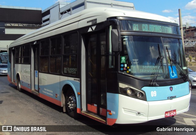 Auto Omnibus Floramar 09 na cidade de Belo Horizonte, Minas Gerais, Brasil, por Gabriel Henrique. ID da foto: 7002772.