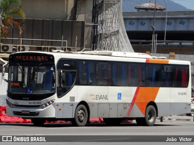 Evanil Transportes e Turismo RJ 132.092 na cidade de Rio de Janeiro, Rio de Janeiro, Brasil, por João Victor. Número da foto: #7001884.