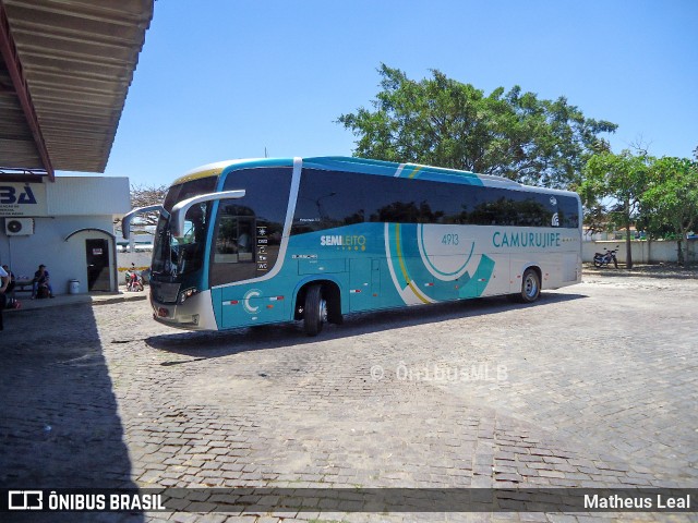 Auto Viação Camurujipe 4913 na cidade de Vitória da Conquista, Bahia, Brasil, por Matheus Leal. ID da foto: 7001005.