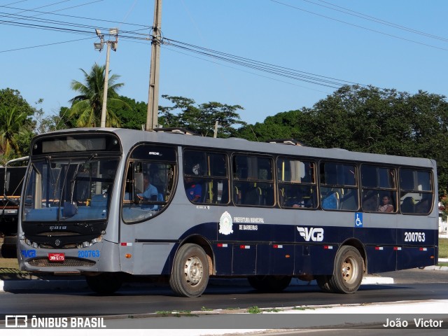 VCB - Viação Cidade de Barreiras 200763 na cidade de Barreiras, Bahia, Brasil, por João Victor. ID da foto: 7001857.