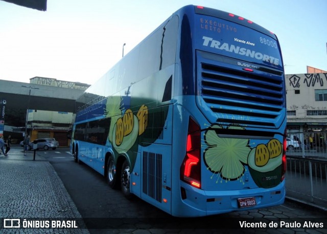 Transnorte - Transporte e Turismo Norte de Minas 88000 na cidade de Belo Horizonte, Minas Gerais, Brasil, por Vicente de Paulo Alves. ID da foto: 7003098.