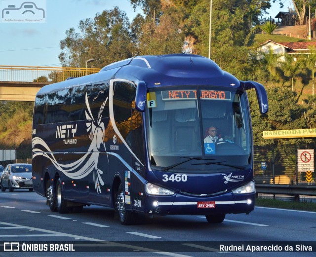 Nety Turismo 3460 na cidade de Santa Isabel, São Paulo, Brasil, por Rudnei Aparecido da Silva. ID da foto: 7003371.