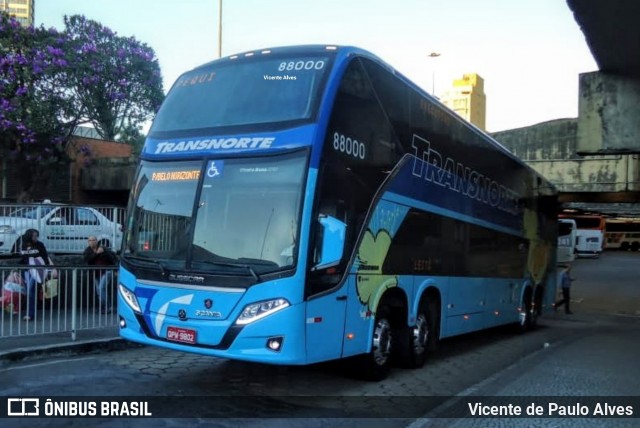 Transnorte - Transporte e Turismo Norte de Minas 88000 na cidade de Belo Horizonte, Minas Gerais, Brasil, por Vicente de Paulo Alves. ID da foto: 7003068.