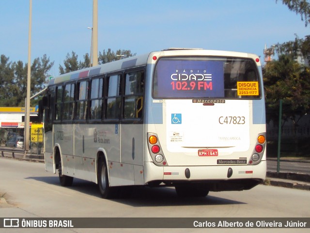 Viação Redentor C47823 na cidade de Rio de Janeiro, Rio de Janeiro, Brasil, por Carlos Alberto de Oliveira Júnior. Número da foto: #7001759.